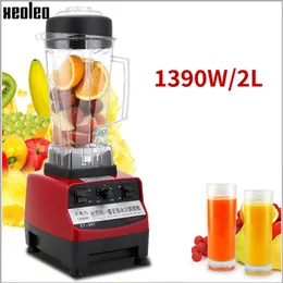 Xeoleo Professional Commercial Mixer 2L Sojabohnenmilchmaschine 1390W Hochleistungsmixer Hochwertiges Juice310V