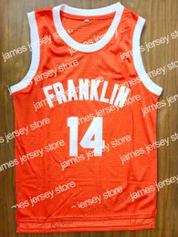 Maglie da basket Don Cheadle Earl The Goat Manigault High School Basketball Jersey # 14 Benjamin Franklin Rebound uomo giovane Taglia S-XXL