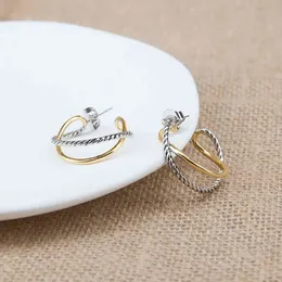 Geometric Designer Earring Charm Hoop Fashion Jewelry Earrings for Women Pattern 18K Gold Classic Jewelry Birthday Party Gift