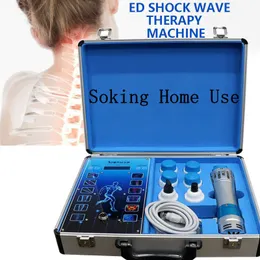 Vibrador Dispositivo de masaje de ondas de choque Terapia del dolor Fisioterapia Onda de choque para masajeador de tratamiento Ed