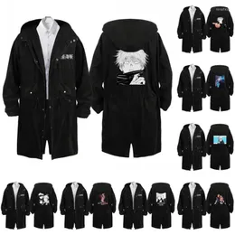 Men's Hoodies Jujutsu Kaisen Itadori Yuji Gojo Satoru Mahito Inumaki Toge Hoodie Overcoat Fashion Cotton Zipper Anime Cosplay Costume