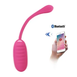 Articoli di bellezza Nuovo controllo app Vibratore Blutooth Uova 12 velocità Pretty Love Vibrador Giocattoli sexy Per le donne G Spot Massaggio clitoride Masturbatore femminile