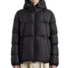 Masculino jaqueta de inverno designer designer de jaquetas letras bordando mulheres revestem o sobretudo parka design de casaco grosso e com capuz de capa com capuz de roupas de quebra -vento