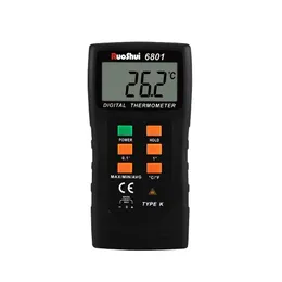 Multimetrar Victor Digital Thermometer med termoelementsensorer Industriell klass 1999 Räknar 6801