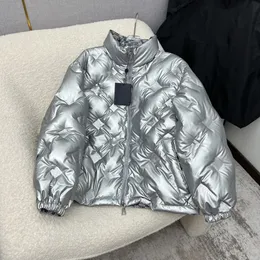 Cappotto stilista Parka da uomo Giacca invernale Moda Uomo di alta qualità Spazio Argento AB Face Jacket Piumino indumento