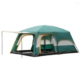 テントとシェルター2ベッドルーム1ベッドルーム屋外キャンプ6人8 10 12マルチパーソン雨プルーフテント