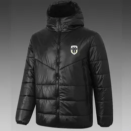 Angers Sco Men's Down Blak motorak zimowy sport sportowy Full Zipper Sport Sports Outdoor ciepłe logo bluzy niestandardowe