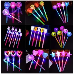Led Light Up Toys Party Favors Glow Sticks Pannband Jul Födelsedagspresent Glows in the Dark Festtillbehör 54