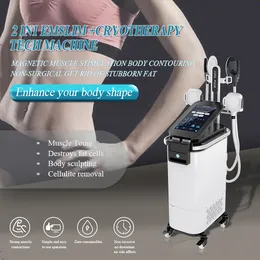 新しい到着凍結療法HI-EMT 2 in 1 Slimming Cool Sculpt emslim Cryo EMS Muscle Sculptプロフェッショナルマッスル刺激剤凍結脂肪分解脂肪フリーズビューティーマシン