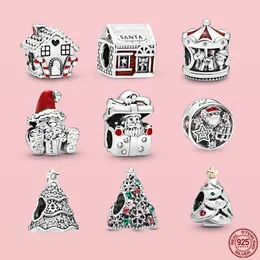 925 Silber für Pandora-Charm-Armbänder, Perle, künstlerische Kreativität, baumelnde Charms, Ciondoli-DIY-Feinperlen-Schmuck