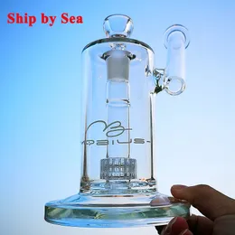 海上船8インチMobius Sidecar Hookahs Percolator Barrel Perc Glass Bong