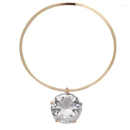 Collane a ciondolo Adolph Jewelry Big Stone Choker Fashion for Women 2022 Dichiarazione Boemia Collana del matrimonio semplice