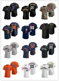 Baseballtrikot 44 Aarez 7 Biggio 27 Jose Altuve 34 Nolan Ryan George Springer Michael Brantley Yuli Gurriel 2 Alex Bregman Alternate City Connect