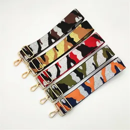Borse monospalla regolabili Cinture Colore Tracolla larga Camouflage Tracolla lunga per borse Accessori per borse femminili