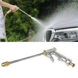 Lavatrice per auto Pistola ad acqua ad alta pressione Lavaggio a spruzzo Ugello in ottone metallico Manutenzione degli strumenti per il lavaggio del prato da giardino