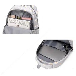 Set Von 3 Schulrucksäcken Für Mädchen - Polka-Punkt Design, Wasserabweisend, Mit Reflektierenden Streifen