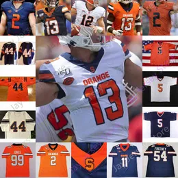 American College Football Wear Syracuse Football Jerseys Orange Football Jersey NCAA College Sean Riley Lakiem Williams Eric Dungey Chandler Jones Dwight Freeney