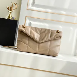 Women Tote Fashion Designer Luxury Handbags Clutch Purses LOULOU PUFFER CHAIN Bag Brand Classic Flip Matte Leather Shoulder Crossbody Bag Hand Pouch Tracolla 29cm