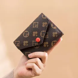 Carteiras de alta qualidade novo estilo de moda bolsas femininas bolsa de couro feminina clássica carteira feminina mini carteira com caixa saco de pó