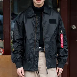 Męskie kurtki cwu45p man bomber varsity motocykl wojskowy armia wiatrówka Wodoodporna wiatroodporna wiatroodport lister lot streetwear Black 220829