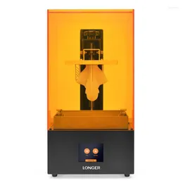 Printers LONGER Orange 30 SLA 3D Printer With High Precision 2K LCD Kit Resin Matrix UV LED Full Metal Body