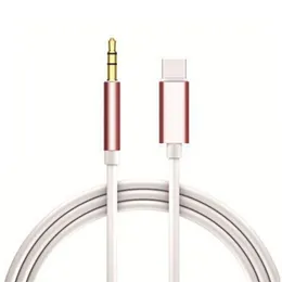 CAR AUX -Audioadapterkabel Typ C bis 3,5 mm USB C für Samsung Huawei Xiaomi mit Einzelhandelspaket