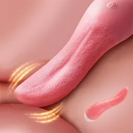 Adult Massager 10 Speeds Tongue Blowjob Vibrators for Women Clitoris Stimulation Toys Oral Licking Vibrator Female