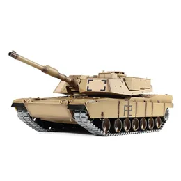 Electric RC Car Heng Long V7 0 Senaste version 3918 1 3889 1 Original 1 16 2 4G U S A M1A2 Abrams German Leopard 2 A RC Main Battle Tank Model 220829