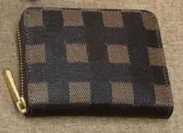 Designer Portafogli Portamonete stampa Fashion Short ZIPPY Wallet Monograms Classic Zipper Pocket Pallas Bag Portamonete con zip con scatola M60067