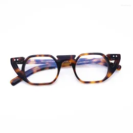 Montature per occhiali da sole Belight Occhiali da vista a forma irregolare in acetato ottico Telaio Uomo Donna Occhiali da vista Occhiali retrò HP223