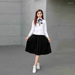 Clothing Sets Japanese School Uniforms For Girls Class Suits White Shirt Long Skirt JK Uniform Costumes Koran College Boys