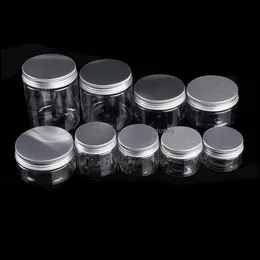 Packing Bottles Clear Plastic Jar And Lids Empty Cosmetic Containers Makeup Box Travel Packing Bottle 30Ml 40Ml 50Ml 60Ml 80Ml 100Ml Dhamp