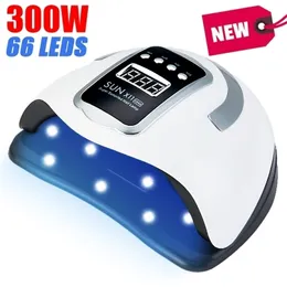 Nail Dryers Lamp LED UV For s 66LED Drying Manicure With Smart Sensor Polish Dryer Cabin Machine 220829