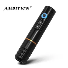 Tattoo Machine Ambition Ninja RS Portable Wireless Pen Battery Capacity 800mAh körtid 5 timmar 220829