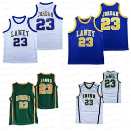 Laney Ncaa High School Basketball Jersey 23 St. Vincent Mary High School Irish Green Ed Good Quality Mens Jerseys