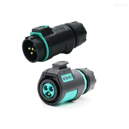 Lighting Accessories KWAY K20 Waterproof 5A-25A M20 2 3 4 5 7 9 12 Pin Electrical Connector Powercon In-line Cable Connectors Female Plug