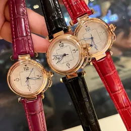 السيدات مشاهدة حركة الكوارتز wristwatch 35mm حزام من الفولاذ المقاوم للصدأ من الفولاذ المقاوم للصعقفة مصممة للماء ساعة wristwatch
