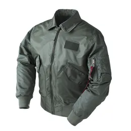 Dropship Taktische Armee Militär CWU 45P Bomber Jacke Männer Flug Baseball Schwarz B3 Airforce Pilot Wind Breaker 220830