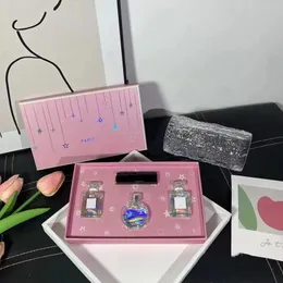 향수 4pcs 7.5ml 쌍 기회 향수 키트 여성 축제 선물 향수 4pcs 세트 프로스트 유리 병 빠른 및 무료 배송