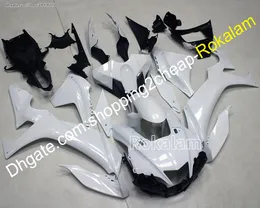 Para fadas Yamaha YZF1000 R1 2020 2021 2022 YZF R1 Gloss White Aftermarket Motorcycle Fairing Injeção Moldagem