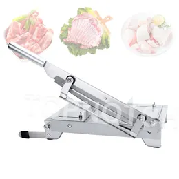 Chicken Duck Fish Mutton Bone Cutting Machine Manual 13,5 tum reservribbor Guillotin Corn Slicer