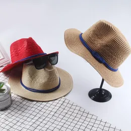 Berety letnie czapki dla kobiet mężczyzn 2022 Fedoras Beach Sun Ochrony Hat Sombreros de Sol Chapeau Paille Gorro Cappelli da Sole Praia