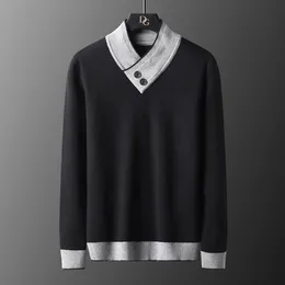 女性のセーター秋の冬のニットセータープラスサイズのスプレッチ色ヘレンプルオーバーニットイングランドスタイルポケットメンノエルカザックファッションブランド