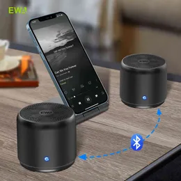 Portabla högtalare EWA A106MAX TWS Loud Bluetooth -högtalare Extra djup bas 8W HD Sound Volume Wireless Bluetooth 5.0 1200mAh 12 Playtimes T220831