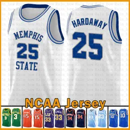 Memphi State College NCAA Anfernee 25 Hardaway Kawhi LeBron 23 James Kyrie Jersey de basquete Leonard Dwyane Wade Irving Ray 34