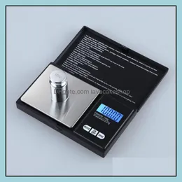 Tartım Ölçekleri Mini Cep Dijital Ölçeği 0.01 x 200g Sier Para Altın Takı NCE LCD Elektronik Ölçekler Damla Teslimat 2 Bdesybag DHXHD