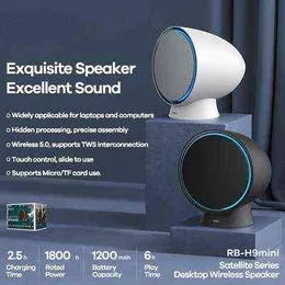 Portable Bluetooth Speaker with LED Light Wireless Subwoofer
