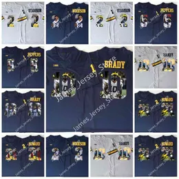 American College Football Wear American College Football Wear 2 Charles Woodson Jersey 5 Jabrill Peppers 10 Tom Brady 21 Desmond Howard 3 Rashan Gary 4 Jim Harbaugh PL PL