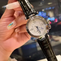 Obejrzyj Kwarc Ruch Kobiety obserwuje bransoletki na rękę Business Standing ze stali nierdzewnej obudowa Casual Standband 35 mm Montre de Luxe