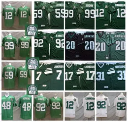 Vintage 1992 Randall Cunningham Football Jerseys Seth Joyner 92 Reggie White 99 Jerome Brown 20 Brian Dawkins Wes Hopkins Ron Jaworski